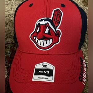 Cleveland Indians Chief Wahoo Strapback Hat